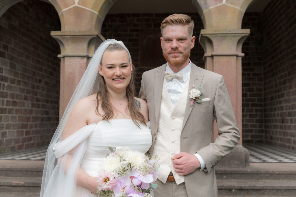 Das Braupaar beim First look